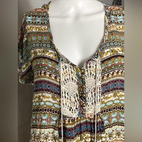 World Unity bohemian tunic size M - Picture 3 of 9